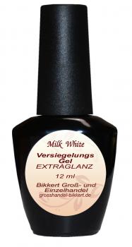 UV Gel - Versiegelungsgel Milk White, 12 ml